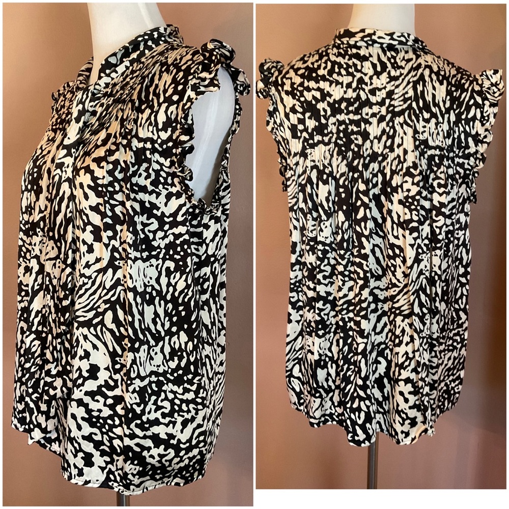 INC 100% Silk Top - Picture 2 of 5